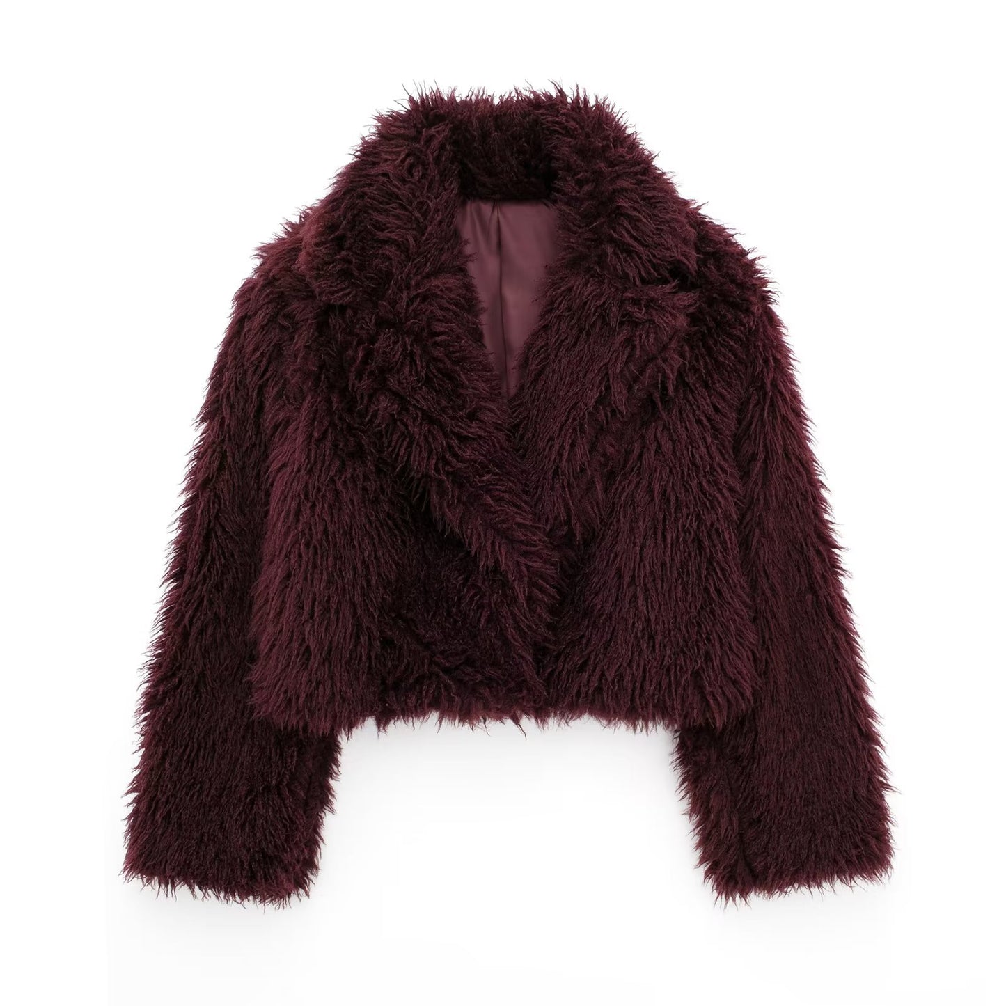 Chic Oversized Faux Fur Jacket