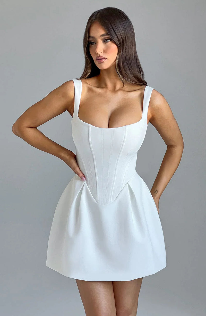 White Mini Dress