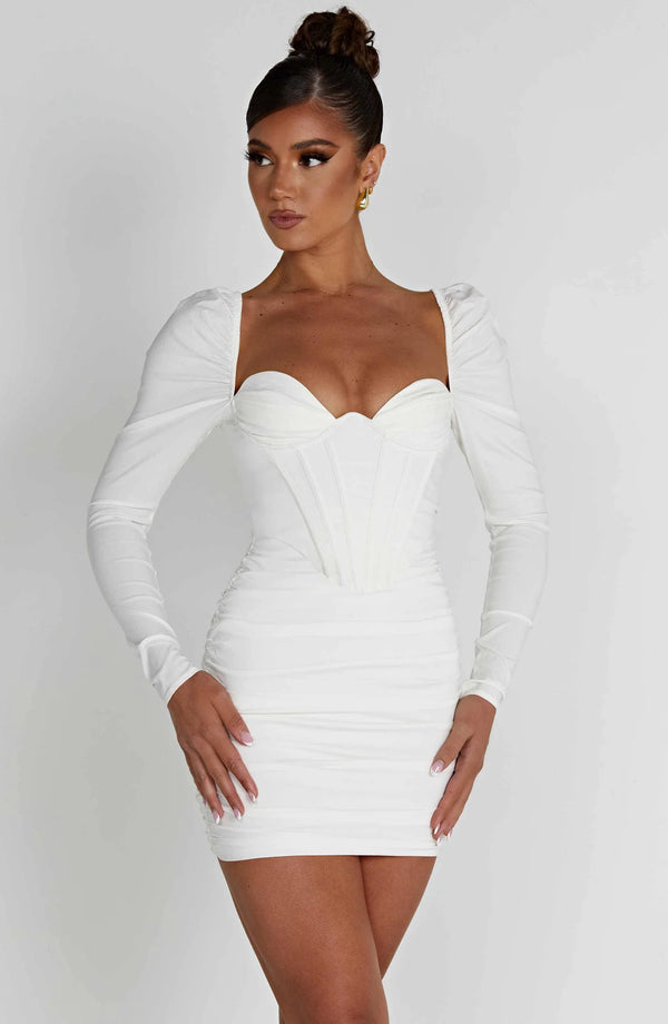 White Mini Dress